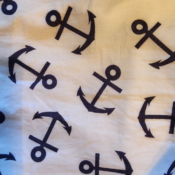 Carters Nautical Sail Away Outfit/Romper Size 9 Months - Picture 5 of 6